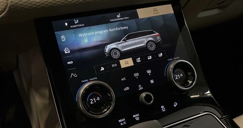 Land Rover Range Rover Velar cena 269900 przebieg: 36358, rok produkcji 2022 z Szydłowiec małe 232